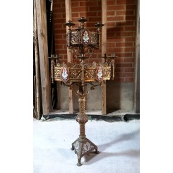 Fransk Kirkestage Kandelaber [H129cm]
