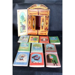 Gammel Box med H.C.Andersen's eventyr - 10 minibøger