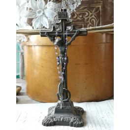 Krucifiks Jern [24x10cm] Antik