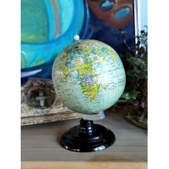 Gl. Mini Globus [H18cm] på base