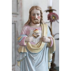 JESUS HJERTE Biscuit [H30cm]
