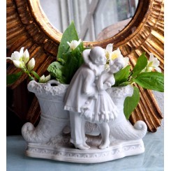 Fransk Jardiniere PJERROT & PIRETTE [H14x17cm] *
