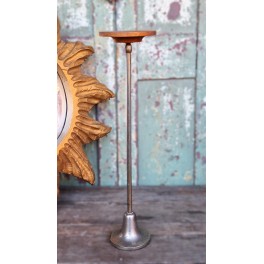 Fransk Hatteholder i Messing og Træ [H35cm] 