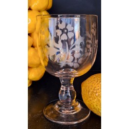 Antikt Fransk SOUVENIR glas [H13cm]