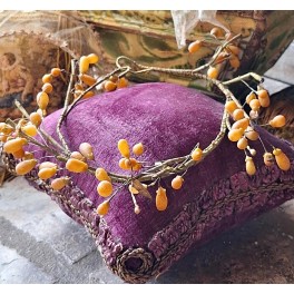 Enkel Fransk Brudekrone [Voksblomster] Antik