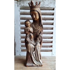 UNIK Antik Madonna & Barn [60cm] 