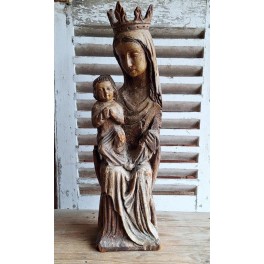 UNIK Antik Madonna & Barn [60cm] 