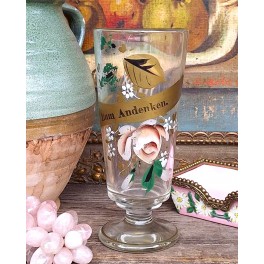 SOUVENIR glas Zum Andenken [H20cm] 1800tal