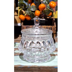 Fransk Bonbonniere Krystal Buttet [H18xØ16cm] 