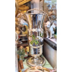 1800-tals Fattigmandssølv VASE [H32,5cm] 