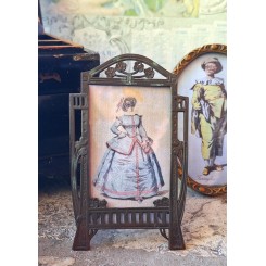 Art Nouveau Fotoramme PARIS [14,5x8,5cm] 
