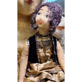 Speciel Fransk Boudoirdoll 'JANE' [L45cm] Sofadoll