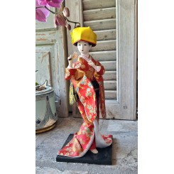 Geisha Dukke Traditionel (H30cm) 