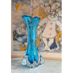 Flot gammel Vase Murano [H27,5cm] TURKIS