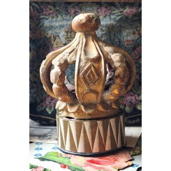 Krone Forgyldt Træ (Bois Doré) 1800
