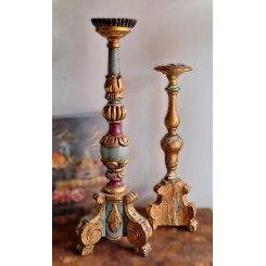 1800-tals Italiensk Alterstage Kirkestage [Træ/Gilded] H61cm