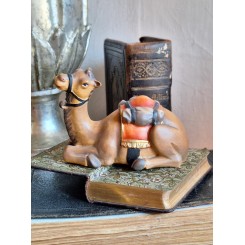 Håndsnittet Træ Kamel/Dromedar (H7x10cm)