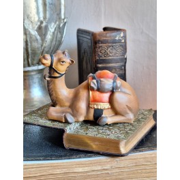 Håndsnittet Træ Kamel/Dromedar (H7x10cm)