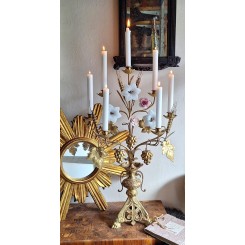 1800-tals Fransk 7-armet Kirkestage [H71cm] 
