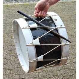 STOR Gammel Tromme Metal/Træ (H29x49cm) STOR Gammel Tromme Metal/Træ (H29x49cm)