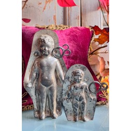 Gammel Chokoladeform Dobbelt [16x8,5cm] BARN