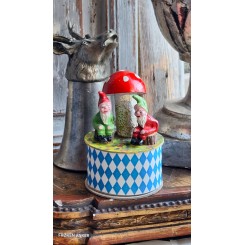 Gammel Candycontainer 2 Nisser [11x7cm] 