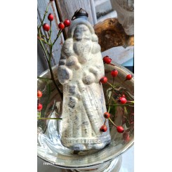 Julemand i Patineret Glas (H16cm) 