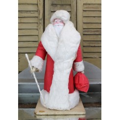 STOR & GAMMEL RØD JULEMAND I VAT [52cm] 