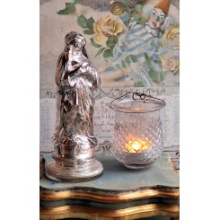 Fattigmandss&oslash;lv MADONNA [H19 cm] Antik