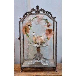 Napoleon III Brudeskab/Vitrine [H41x22.5x14,5cm]
