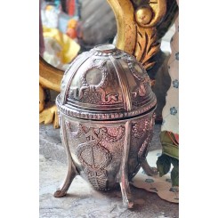 Gammelt Smykke &AElig;G p&aring; Ben S&oslash;lv (H11cm)