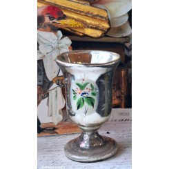 Fattigmandss&oslash;lv B&aelig;ger Blomster-motiv [H13,5cm]