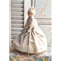 Antik Half Doll Lampesk&aelig;rm (32 cm) 1920'