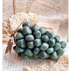 Gammel Vindrueklase Halv&aelig;delsten [L17cm] GR&Oslash;N