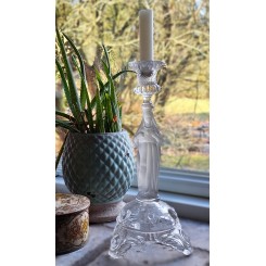 Gl. Glaslysestage MARIA [H30cm]