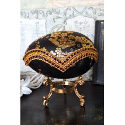 Dekorativ &aelig;gge&aelig;ske i Faberg&eacute;-stil. Limited Edition 