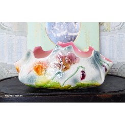 St. Clement Corbeille Sk&aring;l [n&deg; 8422] Blomstret