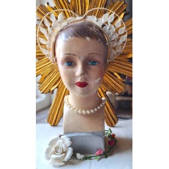 Antik Fransk Brudepynt [Headpiece] VOKS