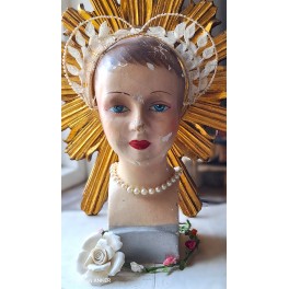 Antik Fransk Brudepynt [Headpiece] VOKS