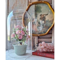 Bonsai Jade Rosakvarts Tr&aelig; (H21cm)