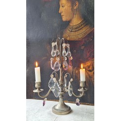 Gammel Italiensk Girandole [H34cm]