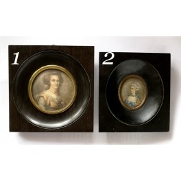 Gl. Miniature Billeder [Kvinder] Pr. Stk
