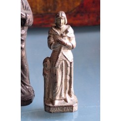 Metalfigur Lommealter Rejsealter JEANNE D'ARC [H4,5cm]