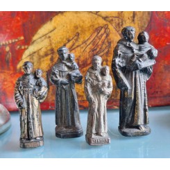 Metalfigur Lommealter Rejsealter SKT. ANTONIUS [H5-7cm] V&aelig;lg