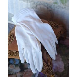 Gamle Franske Handsker Offwhite