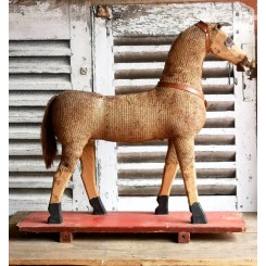 GL Rustik Fransk Tr&aelig;hest [H60cm] 