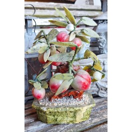 Bonsai Jade Tr&aelig; Fersken/&AElig;ble (H30cm)