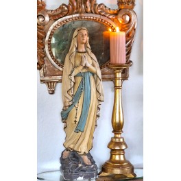 Gl Fransk Madonna LOURDES [64cm] 