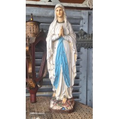 Gl Fransk Madonna LOURDES [57cm] 