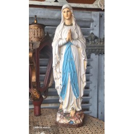 Gl Fransk Madonna LOURDES [57cm] 
